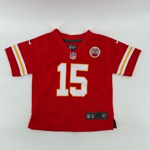 Nike Kansas City Chiefs Patrick Mahomes Football Jersey Red Toddler Size 18M